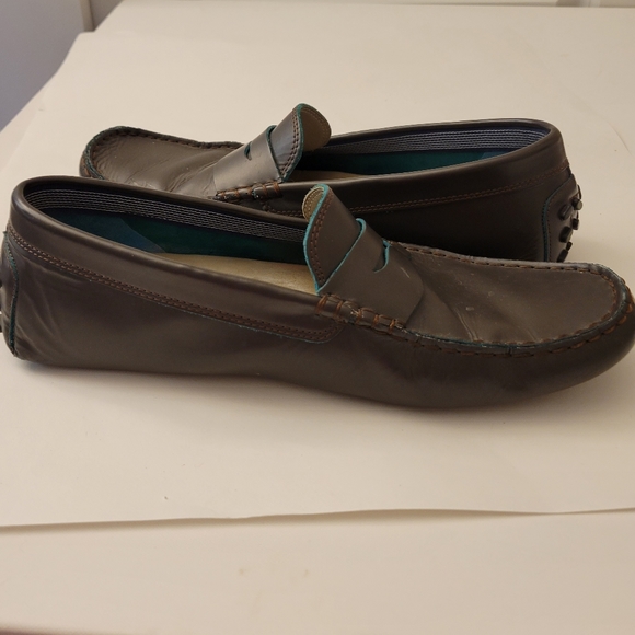 Izod Men's size 12 leather pre-owed - Picture 9 of 16